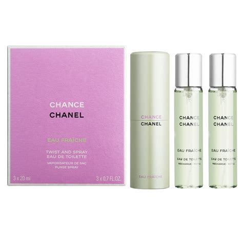 chanel chance twist and spray price|Chanel chance eau fraiche edt.